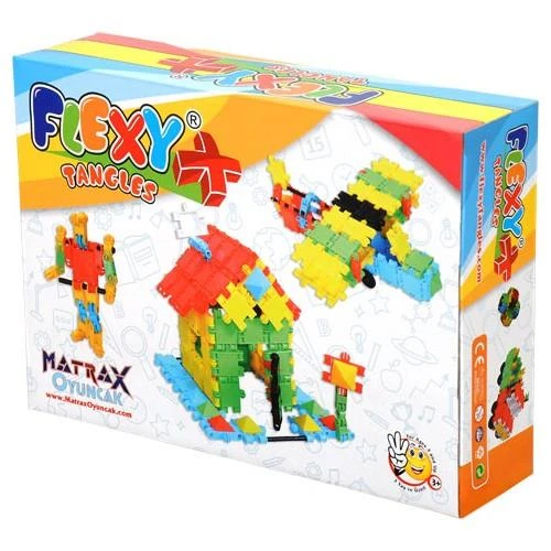 Matrax Oyuncak 88 Parça Flexy Tangles® - Karton Kutuda