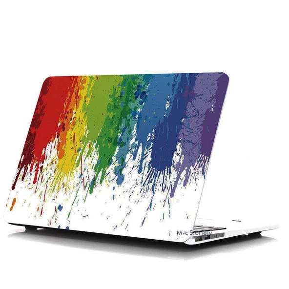 Macbook Air Kılıf 13 inç Paint01NL (Eski USB'li Model 2010-2017) A1369 A1466 ile Uyumlu - 10