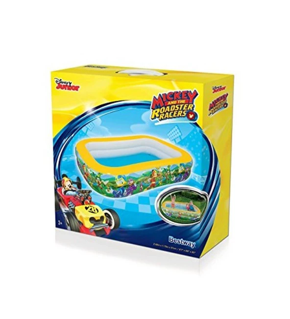 POMPALI-Bestway 91008 Disney Lisanslı, Mega Aile Havuzu - 8
