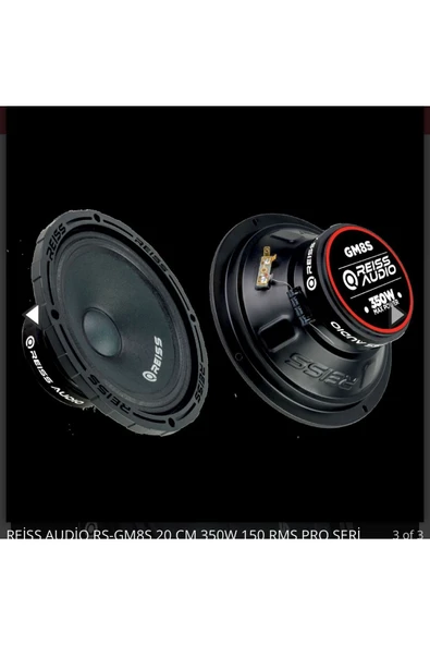 Reis 20cm Midrange Ciftti 700wat 300rms Özel Seri Iki Adet Kapaklı Üründür