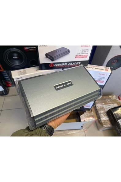 Boschmann Rs-q60 4 Kanal 4x60 Rms Amfi - 2