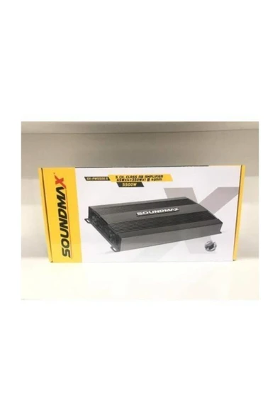 SOUNDMAN Sx-pw 5500.5 5 Kanal Profesyonel Anfi soundax - 3