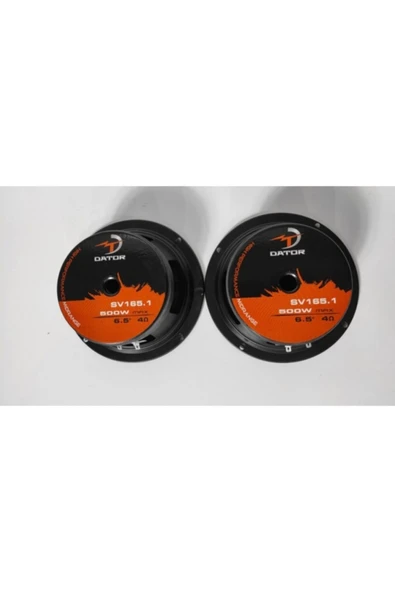 DATOR 16 Cm Midrange Sv165.1 - 2