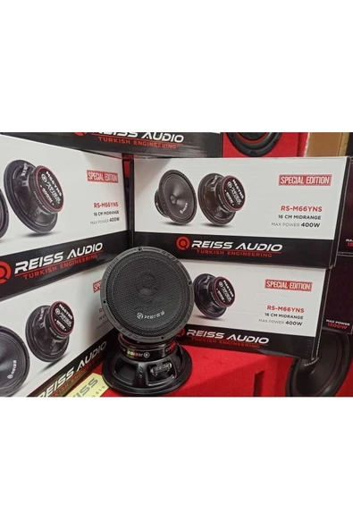 Reiss 16 cm 400 Wat 130 arms demir kapaklı midrange - Resim 2