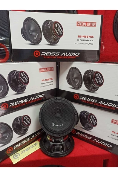Reiss 16 cm 400 Wat 130 arms demir kapaklı midrange - Resim 3
