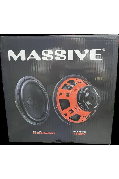 Masiva MASİVE MS-ZL12 30 CM SUBWOOFER BAS 1400 WATT MAXİMUM POWER 500 WATT RMS POWER ADET FİYATIDIR - 6