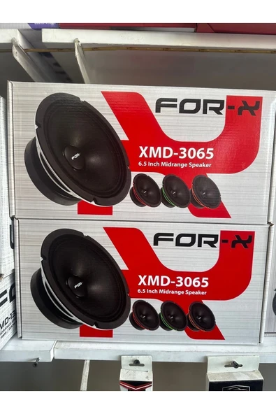FORX5 Forx 16 Cm Midrange Xmd3065 4 Adet 2 Takim 200 Wat 100 Rms - 2