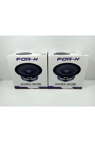 FORX5 16cm Midrange – For-x 300w 150Rms Midrange Hoparlör – For-x XMD-206 Prof Midrange