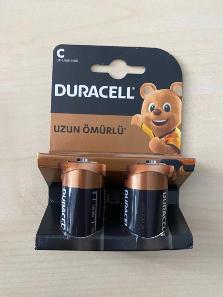 DURACELL 2Lİ KALIN PİL