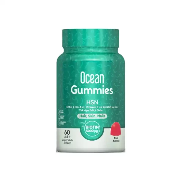 Orzax Ocean Gummies HSN 60 Adet Çiğneme Jel Form