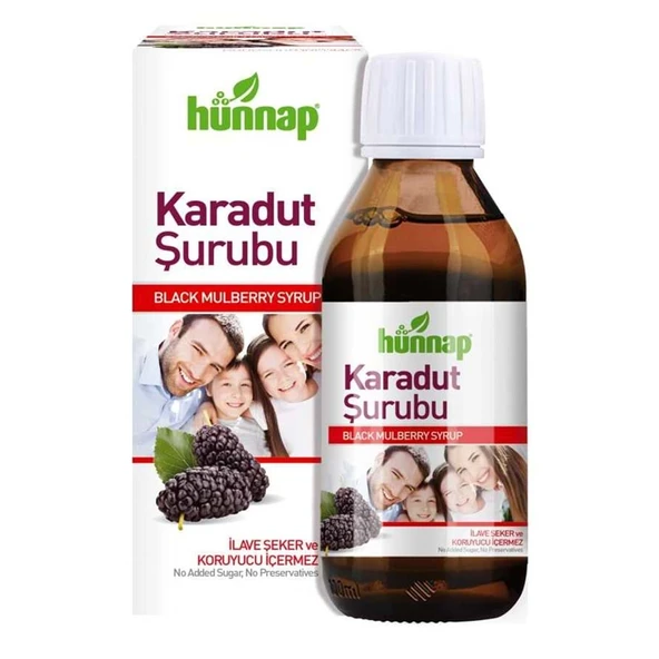 Hünnap Karadut Şurubu 50ML - 1