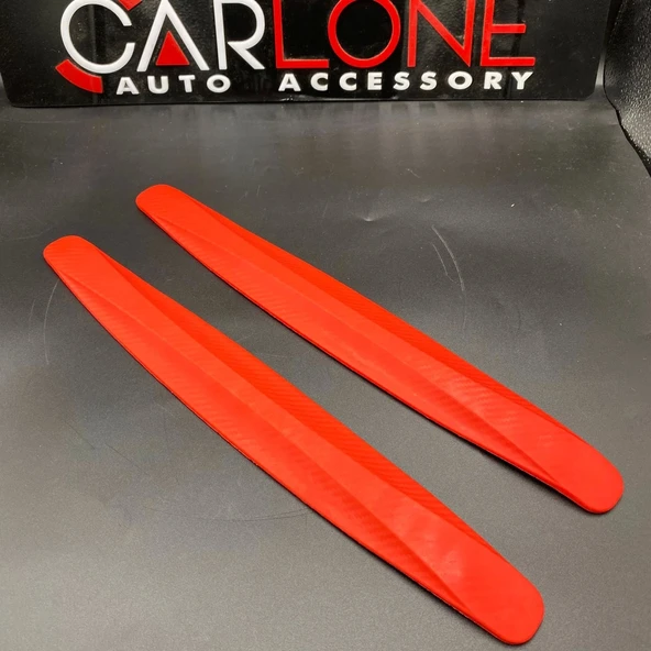 Tampon Bandı Karbon Kırmızı Renk-Elastik Malzeme-Sürtme ve Çarpışma Önleyici 40cm 2'li - 2