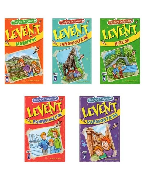 Levent Türkiyeyi Geziyorum 1 (5 Kitap) - 2