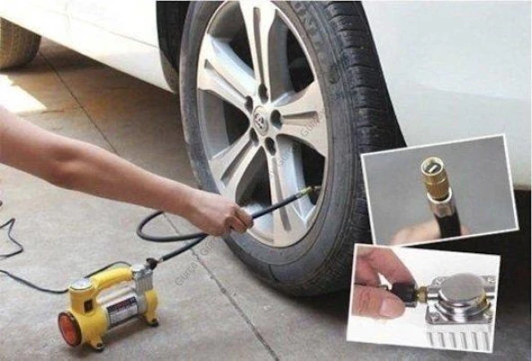 Mytol Araba Oto Araç Lastik Şişirme Pompası Metal Gövde - 3