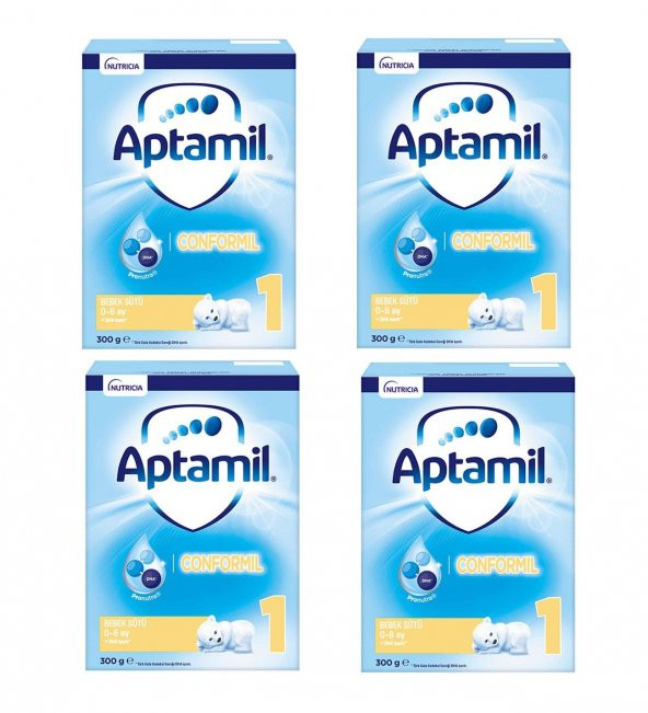Aptamil Conformil 1 300 gr (4 Adet) SKT: 01-09-2023 - 2