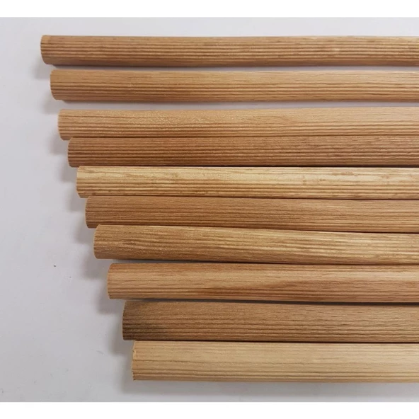 Ahşap Boy Kavela Çubuk 1 Metre (10 Adet) - 2