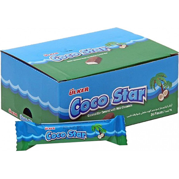 Ülker Cocostar Çikolata 28 gr x 24'lü