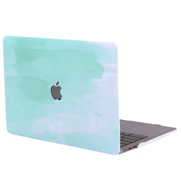 Macbook Air Kılıf 13 inç Paint02 (Eski USB'li Model 2010-2017) A1369 A1466 ile Uyumlu - Resim 6