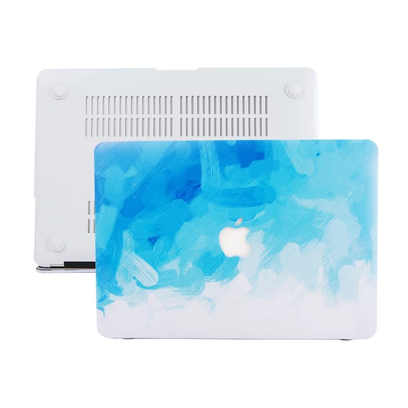Macbook Air Kılıf 13 inç Paint02 (Eski USB'li Model 2010-2017) A1369 A1466 ile Uyumlu