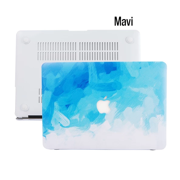 Macbook Air Kılıf 13 inç Paint02 (Eski USB'li Model 2010-2017) A1369 A1466 ile Uyumlu - 3