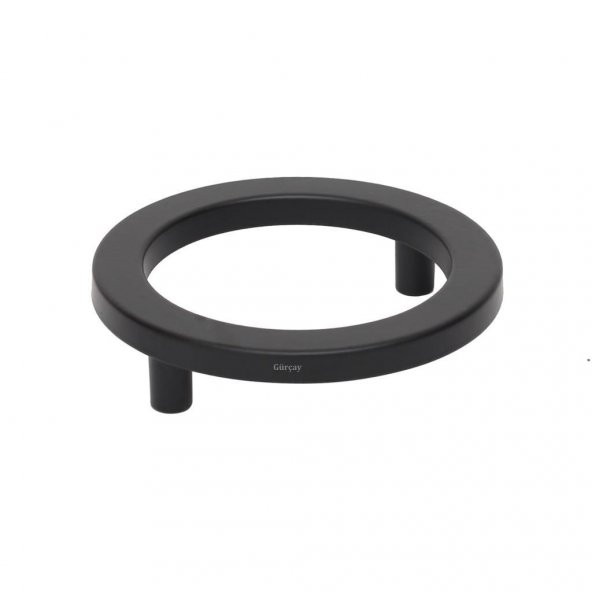 Sabit Daire Kulp Siyah 64mm (2 Adet) - 2