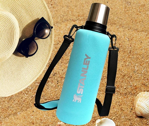Stanley Koruyucu Neopren Termos Kılıfı 1lt - 1,3lt - 1,4lt Klasik Kulplu - 12