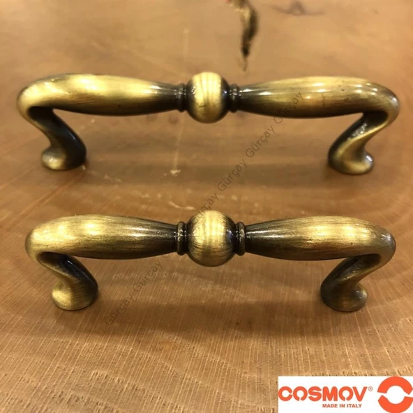 COSMOW ITALY Antik Mobilya Kulpu 1034 - Resim 3