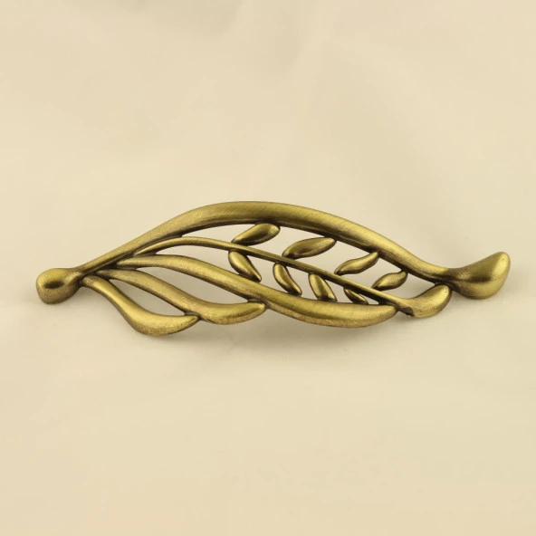 Yaprak Kulp 128mm Antik (2 Adet) - Resim 2