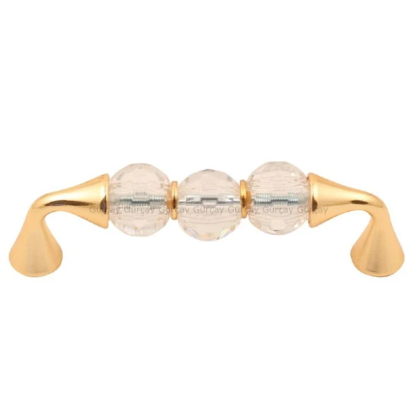 Gürçay İris Kristal Kulp Altın 96mm (2 Adet) ürün görseli