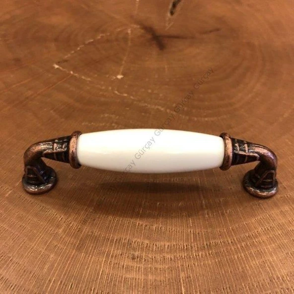 Gürçay Sude Porselen Kulp Bakır Düz 96mm (2 Adet) - 2