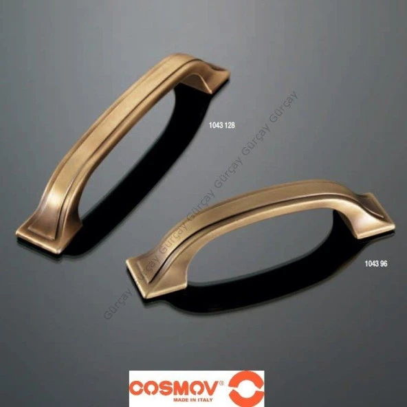 COSMOW ITALY Antik Mobilya Kulpu 128mm ürün görseli