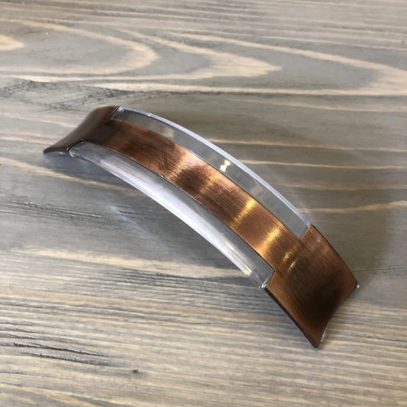 Islah Bakır Şeffaf Kulp 96mm (2 Adet) - Resim 2