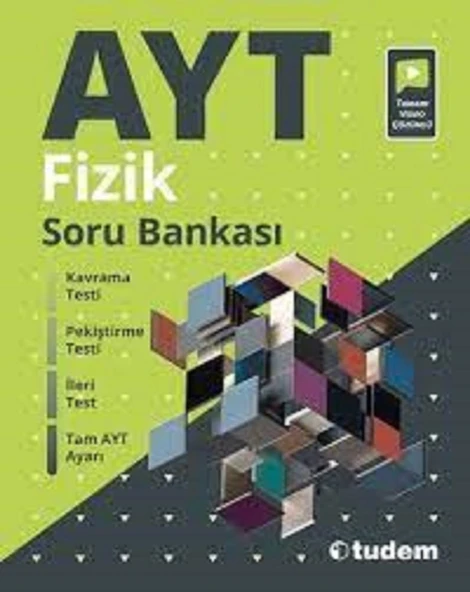 AYT Fizik Soru Bankası - Tudem Yayın Grubu ürün görseli 1