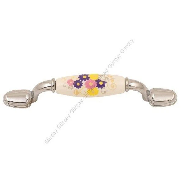 Gürçay Çiğdem Porselen Kulp 96mm (2 Adet)