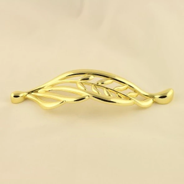 Yaprak Kulp 128mm Altın (2 Adet) - 2