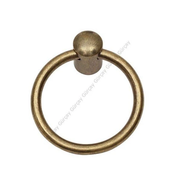 Gürçay Halka Kulp 60mm Antik (2 Adet)