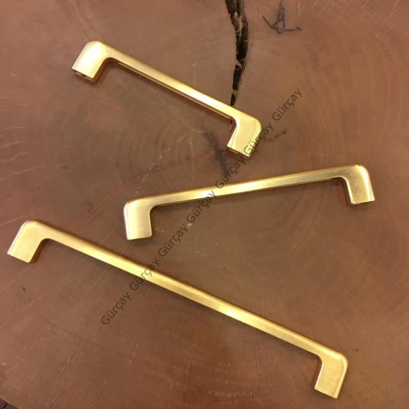 Ilıca Kulp Mat Altın 128mm (2 Adet) - Resim 3