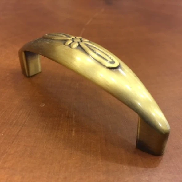 DOMUS Italy Antik Kulp 64mm Çiçekli - Resim 2