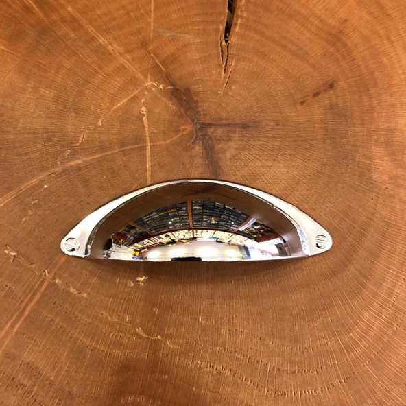 Çanak Kulp Çekmece Kapak Kulpu (2 Adet) - Resim 5