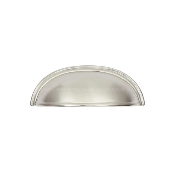 Lüks Çanak Kulp İnoks 64mm (2 Adet)