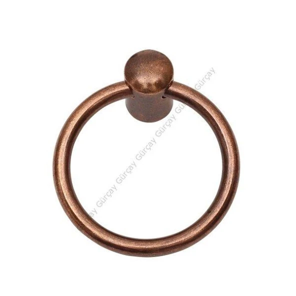 Gürçay Halka Kulp 60mm Bakır (2 Adet)