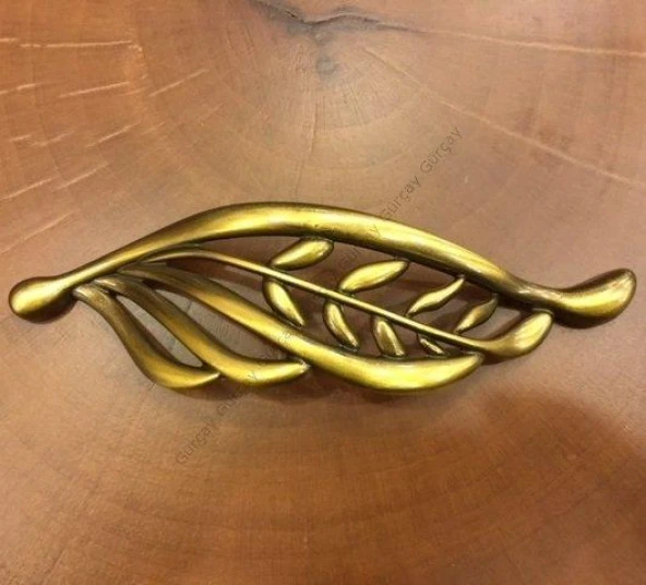 Yaprak Kulp 128Mm Antik (2 Adet) - Resim 3