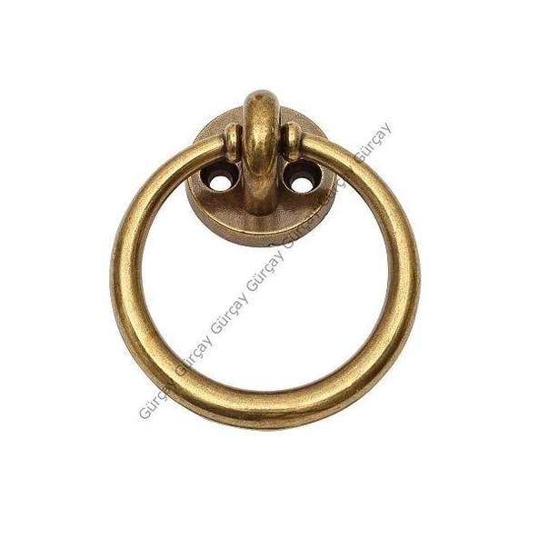Gürçay Halka Süs Kulp Çekmece Kapak Sandalye Kulpu 60mm - 4