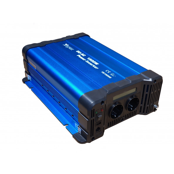 1500 Watt İnverter Apex 12V 1500 Watt Tam Sinüs İnverter