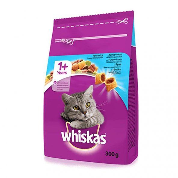 Whiskas Ton Balıklı Sebzeli Kedi Maması 300 Gr