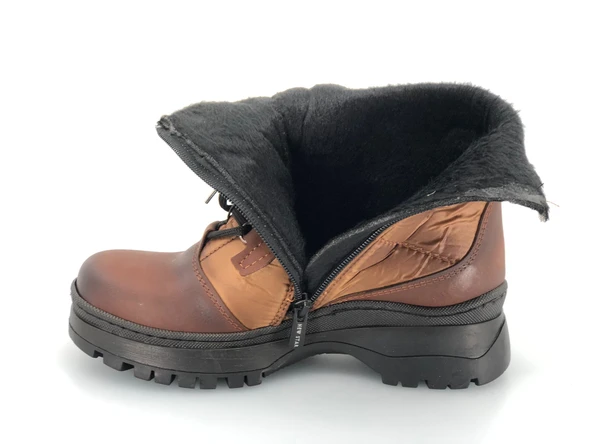 Mehtap Paraşüt Kumaş Kadın Kar Botu - Resim 8