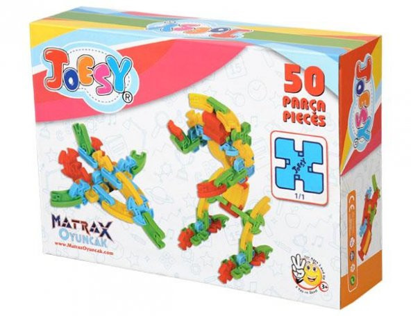 Matrax Oyuncak 50 Parça JOESY® - Karton Kutuda