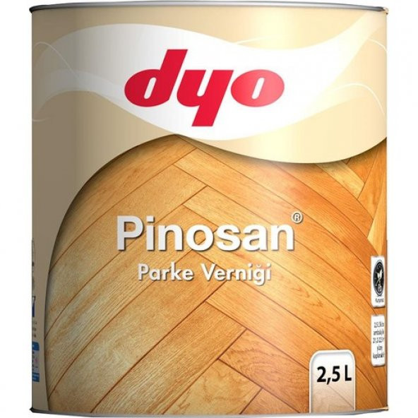 Dyo Pinosan Parke Verniği Parlak 2,5 Lt Cam Cila