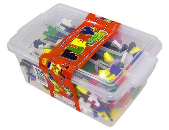 Matrax Oyuncak 250 Parça Flexy Tangles® - Plastik Kutulu- Seri No:124