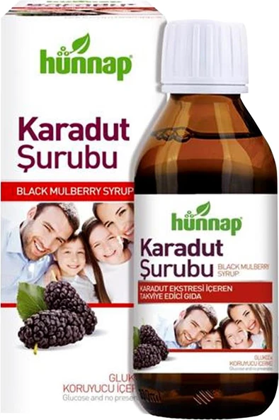 Hünnap Karadut Şurubu 50ML (2 Li Set) - 2
